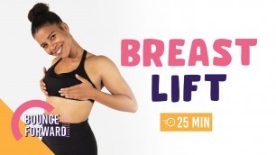 'NO SURGERY BREAST LIFT WORKOUT FOR PERKIER BOOBS | BOUNCE FORWARD LIFT YOUR BOOBS'