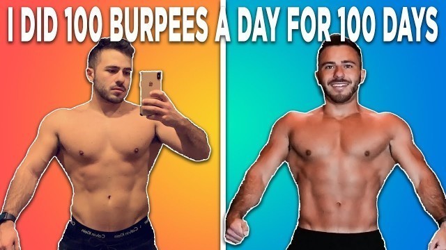 'I DID 100 BURPEES A DAY FOR 100 DAYS | Here\'s What Happened!'