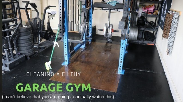 'Garage Gym Cleaning Routine'