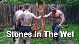 'Stones In The Wet With Mates - Garage Gym'