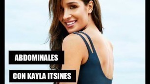 'Entrenamiento de abdominales para mujeres por Kayla Itsines | Women\'s Health España'