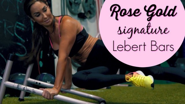 'Rose Gold Signature Lebert Bars | Natalie Jill'