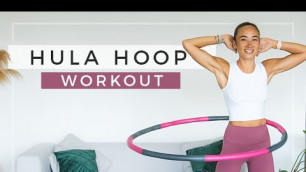 'Hula Hoop Bauch Workout | Einfach Zuhause abnehmen | Mit Aufwärmen'