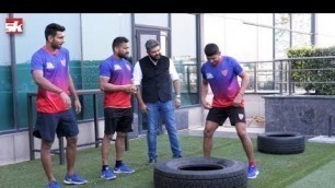 'Naveen Kumar & Vishal Mane from Dabang Delhi Sharing their Fitness Mantra  | PKL 2018 | Sportskeeda'