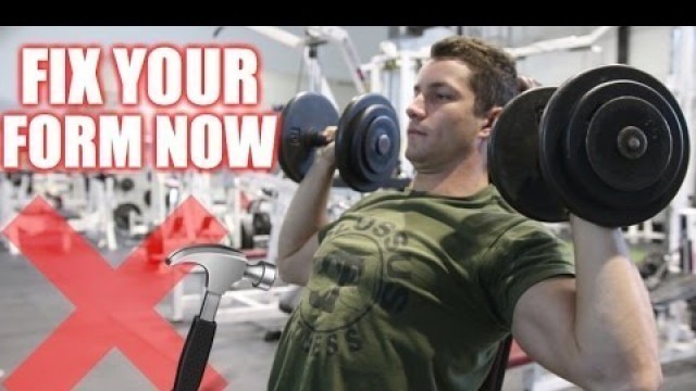 'How to PROPERLY Shoulder Press | 5 Variations for Muscle Gain'