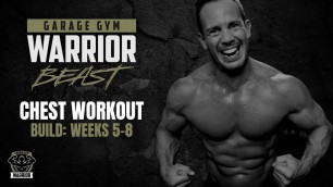 'FREE Garage Gym Chest Workout - Garage Gym Warrior BEAST'