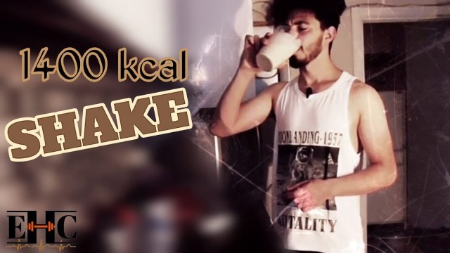 '1400 KCAL SHAKE TARİFİ-Kilo almak isteyenler-Bulk Dönemi'