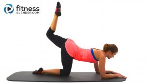 'Leg Slimming Pilates Butt and Thigh Workout to Lift Glutes & Tone Thighs'