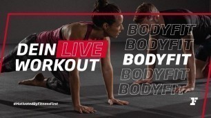 'Fitness First Live Workout - BodyFit Intense mit Filiz'