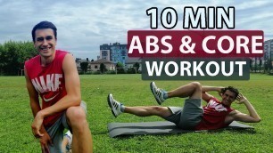 10 MIN ABS & CORE WORKOUT | Do This Everyday | Back the Track | Roman Lukianchuk