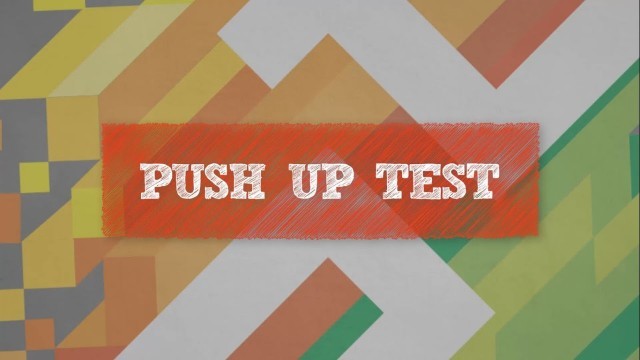 'Push ups (Boys)/Modified Push ups (Girls) (Muscular Endurance)'