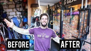 'WORLDS GREATEST GARAGE GYM TOUR (Before and After)'