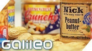 'Erdnussbutter-Check: So gesund ist die Creme wirklich! | Galileo | ProSieben'