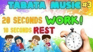 '4 Minute TABATA Exercise for Elementary PE'