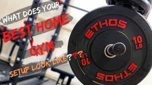 'My Home Garage Gym Setup | Ethos Power Rack 5.0 Build'