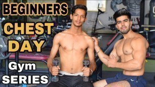 'BEGINNERS CHEST WORKOUT WITH COMPLETE GUIDANCE| MONDAY CHEST DAY| BADRI FITNESS'
