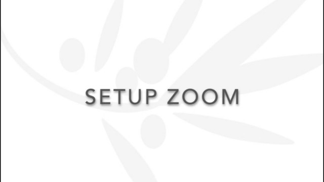 'Setup Zoom  - Pour live stream en musique (Cours Zumba, fitness ... ).'