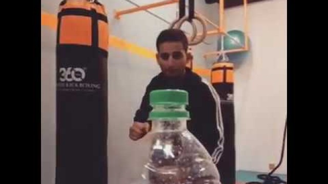 '#bottlecapchallenge Bottle Cap Challenge by Arfat Shaikh | 360 Degree Fitness Kickboxing'
