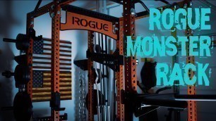 'Rogue Fitness RM-6 Monster Rack 2.0 Overview...Garage Gym  Home Gym Power Rack Review'