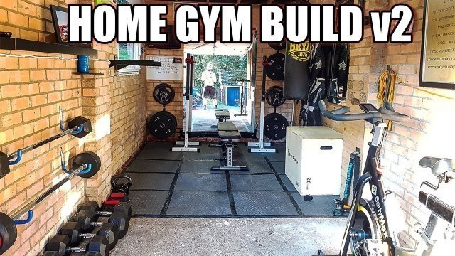 'HOME GYM  SET UP | GARAGE GYM IDEAS & RUN THROUGH'