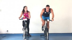30 Minute Rhythmic Cycling (Spin Class) to the beat (135BPM)