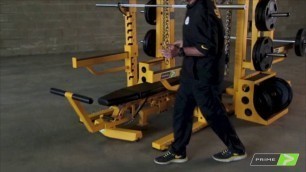 'Pittsburgh Steelers Strength Coach on the PRIME Steel Rack'