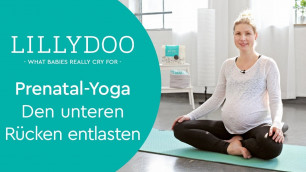 'Schwangerschaftsyoga – Unterer Rücken | LILLYDOO Yogalehrerin Denise'