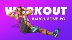 'Bauch Beine Po Workout: Fitness Training für Zuhause mit Corinna Frey'