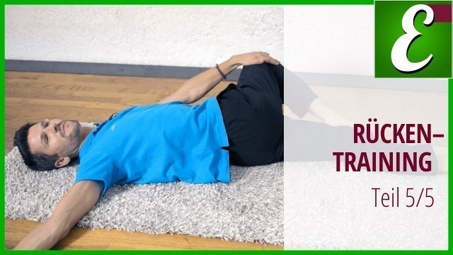 'Die besten Übungen gegen Rückenschmerzen (Teil 5 von 5) — Mini Workout'