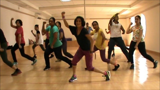 'Zumba® Warm Up Routine by Vijaya | Stereo Love (Massive Drum Mix) by Edward Maya Ft. Vika Jigulina'