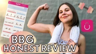 'BIKINI BODY GUIDE 12 WEEK REVIEW: Kayla Itsines\' BBG program results + honest review'