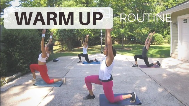 Warm Up Routine 4 Minutes | at HOME Workouts