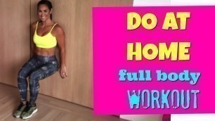 'Do at Home Full Body Workout | Natalie Jill'