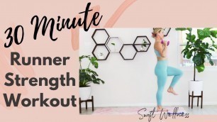 Strength Training for Runners No Equipment (30 Minutes!)