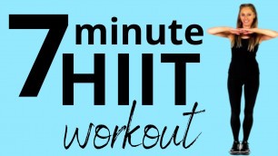 7 MINUTE HIIT WORKOUT FAT BURNING MOVES - EASY TO FOLLOW HOME EXERCISE ROUTINE - LUCY WYNDHAM-READ