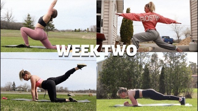 WEEK TWO: 6 week fitness program