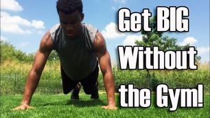 '10 Effective Upper Body Workouts for Soccer Players! | Get Big Without the Gym!'