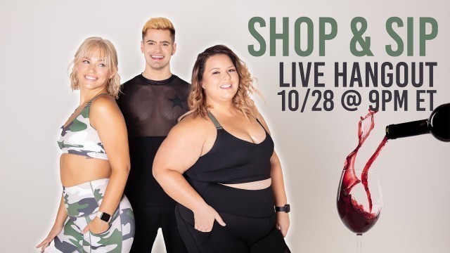 'Live Hangout | The Fitness Marshall | Active Booty - Shop N Sip'