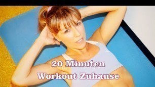 'Training zu Hause mit Michela | 20 minuten Workout'