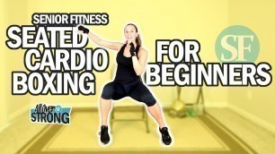'Seated Cardio Boxing Workout For Seniors And Beginners | 20 Min'