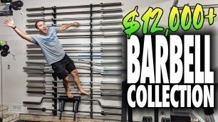 'My Garage Gym BARBELL Collection!'