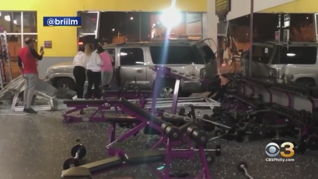 'SUV Crashes Into Planet Fitness Gym In South Philadelphia'