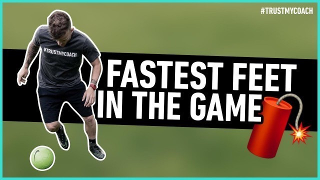 'FAST FEET SOCCER WORKOUT ⚽️Increase Speed to Beat Defenders Every Time'