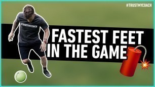 'FAST FEET SOCCER WORKOUT ⚽️Increase Speed to Beat Defenders Every Time'