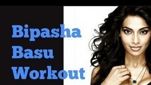 'Actress Bipasha Basu Hot Workout #CelebritySpecial'