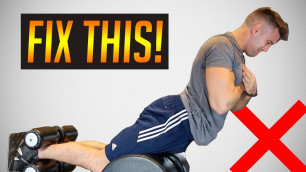 'How To PROPERLY Use The Glute Hamstring Machine | GHR Made Simple'