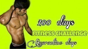 '100 days fitness challenge 