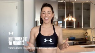 20 Minute AMRAP Workout with Victoria Brown | Under Armour Home Workouts