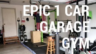 'EPIC 1 CAR GARAGE GYM'