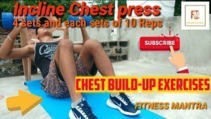 'HOW TO BUILD-UP CHEST AT HOME WORKOUT||PART-4||FITNESS MANTRA||'